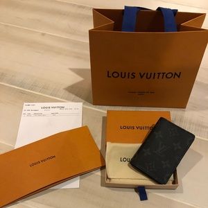 Authentic Louis Vuitton pocket organizer.